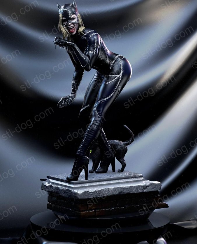 DC猫女 (Catwoman) 3D打印图纸